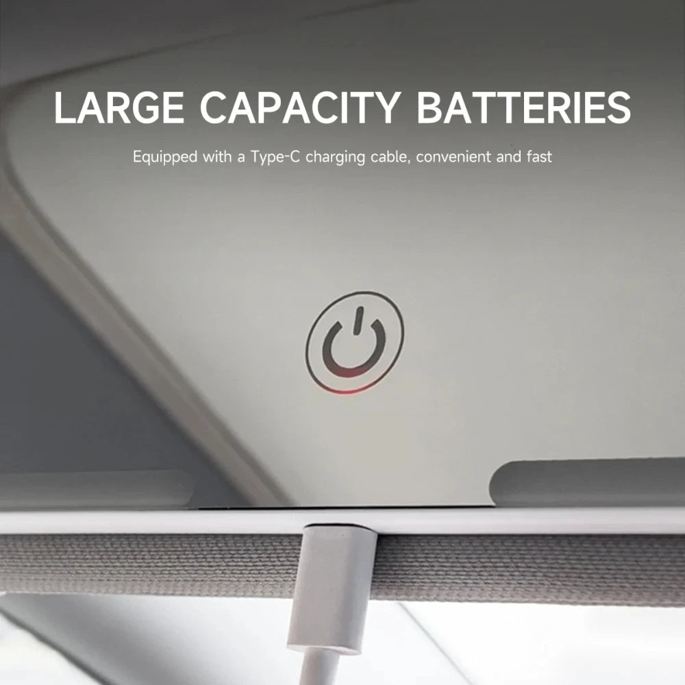 LED Sun Visor Mirror